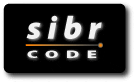 sibr code logo