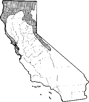 Vagrant Shrew Range Map