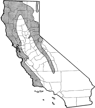 Trowbridge's Shrew Range Map