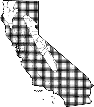 Pallid Bat Range Map