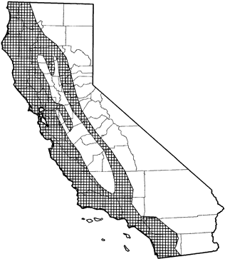 Brush Rabbit Range Map