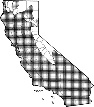 Botta's Pocket Gopher Range Map