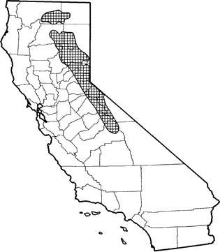 Mountain Pocket Gopher Range Map