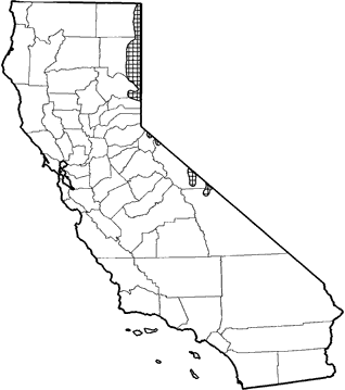 Ord's Kangaroo Rat Range Map