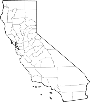 Island Gray Fox Range Map