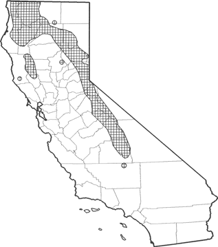 Fisher Range Map