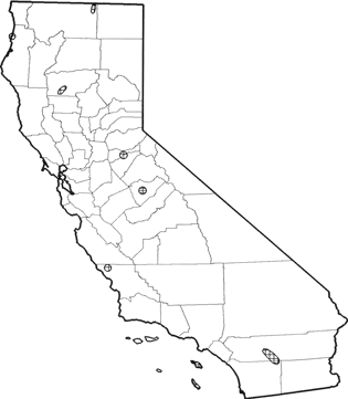 Feral Goat Range Map